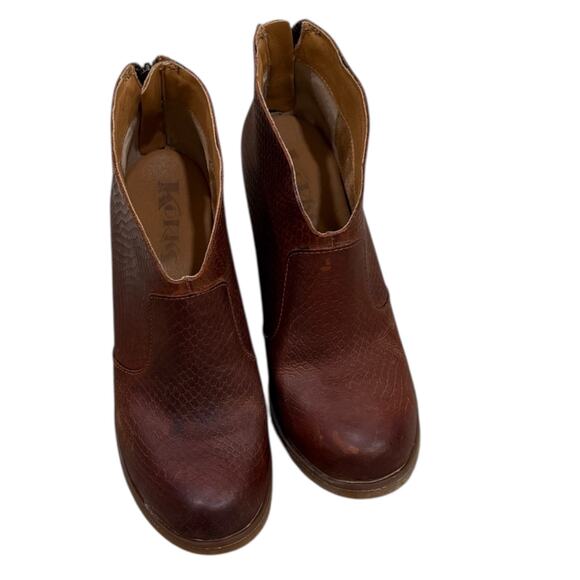 Kork-Ease Gemini Leather V Booties - Picture 4 of 11